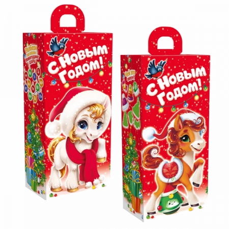 Новогодний подарок Снежок и Огонек